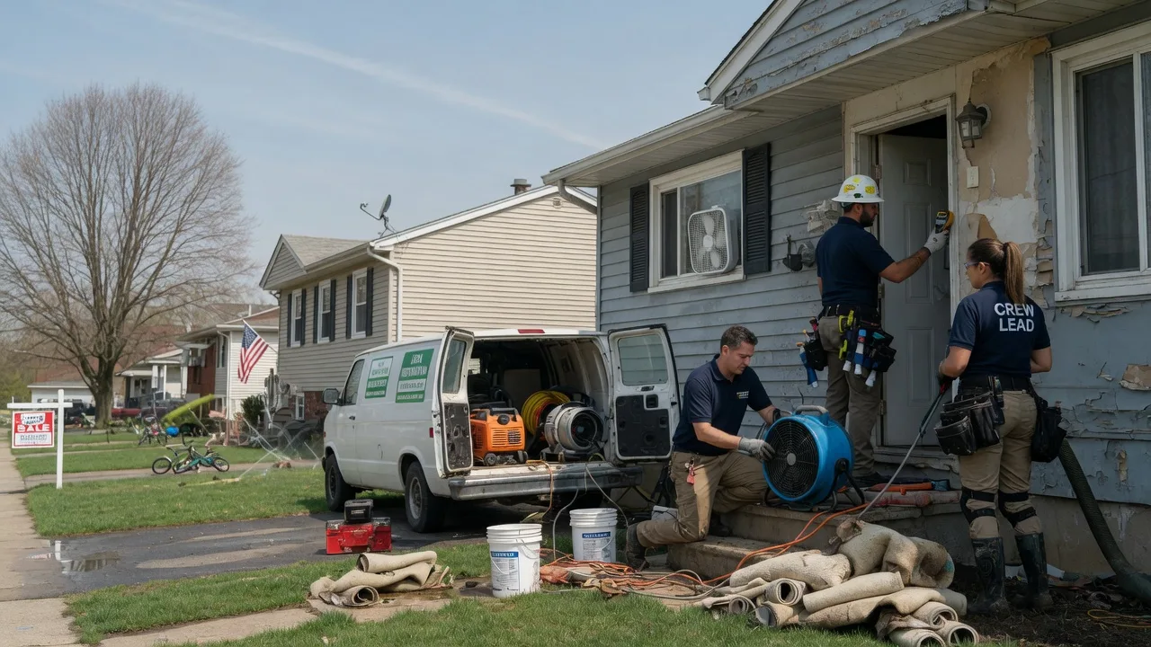 Flood Cleanup in Lakeville, OH near me