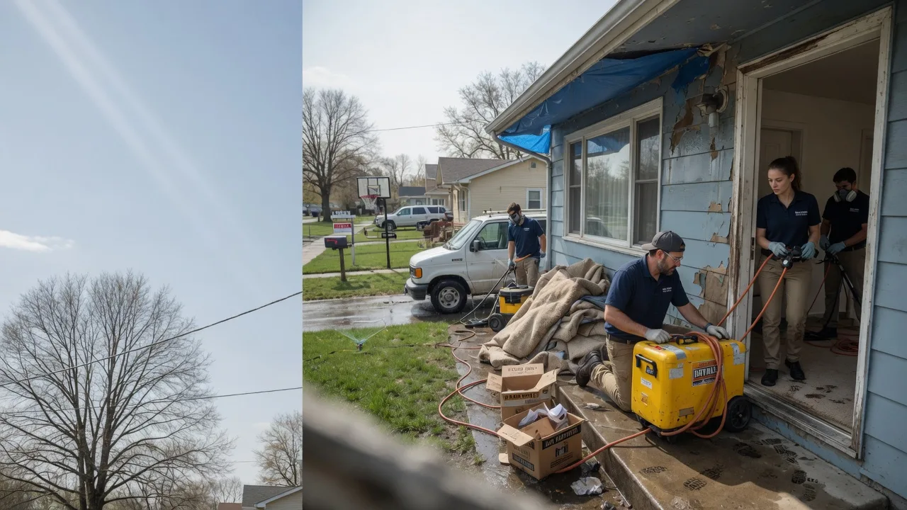 Basement Flood Cleanup in Lakeville, OH near me